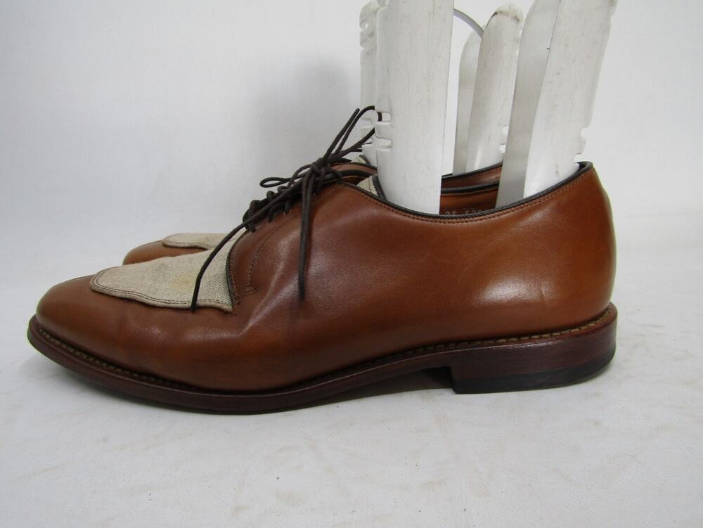 Allen Edmonds Ramsey Mens Size 9 EEE Brown Leather Oxford Dress Shoes